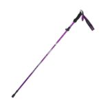 TANERDD TR-D0001 Bastones de trekking Pasamanos plegables de aleación de aluminio para exteriores Bastones de trekking, TR-D0001 Short (Purple)