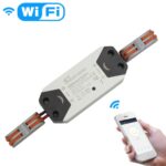 DIY WiFi Interruptor de luz inteligente Temporizador Interruptor universal Control remoto inalámbrico Funciona con Alexa Google Home Smart Home Automation