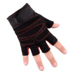 Guantes de gimnasio para deportes de peso pesado, guantes de levantamiento de pesas, entrenamiento de culturismo, guantes deportivos para Fitness, L - Imagen 2