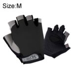 Guantes de Fitness para hombre y mujer, manoplas finas transpirables antideslizantes de medio dedo para gimnasio, levantamiento de pesas, ciclismo, entrenamiento de Yoga, verano, M