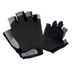 Guantes de Fitness para hombre y mujer, manoplas finas transpirables antideslizantes de medio dedo para gimnasio, levantamiento de pesas, ciclismo, entrenamiento de Yoga, verano, M - Imagen 2
