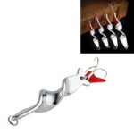 Señuelo de pesca giratorio de Metal, cebos duros, anzuelo, aparejos, 21g