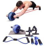 Juego de ruedas abdominales 6 en 1 Equipo de ejercicios para el hogar Especificaciones:, 6 In 1
