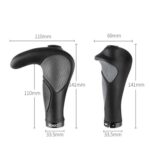CXWXC Cubierta del Manillar de la Bicicleta Bicicleta de montaña Megáfono Cubierta del Manillar de Goma Accesorios para Montar, HL-G232 - Imagen 3
