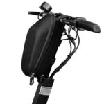 Para Xiaomi No. 9 Scooter Eléctrico cuero PU impermeable EVA bolsa de carcasa dura bolsa delantera de coche plegable eléctrico, 30 x 16.5 x 14.5cm