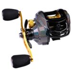 PROBEROS Rueda de caída de metal Rueda de pesca con señuelo de 18 + 1 eje, Estilo:, DW132SR Right Hand