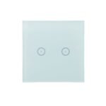 Teléfono móvil del control de voz del interruptor del panel táctil de la pared de Wifi teledirigido, White 2 Gang (Zero Firewire Wifi ) - Imagen 2