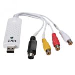 Adaptador de tarjeta de captura de video de audio USB 2.0 portátil VHS a captura de video de DVD para Win7 / Win8 / XP / Vista, unidad libre - Imagen 2