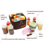 Juego de botellas de condimento para exteriores CLS 10 en 1 Combinación de caja de condimentos de cocina portátil - Imagen 3