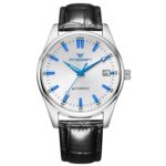 FNGEEN 2111 Reloj de cuarzo con calendario luminoso simple para hombre