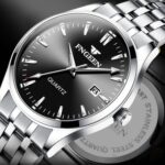 FNGEEN 2111 Reloj de cuarzo con calendario luminoso simple para hombre - Imagen 4