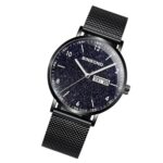 BINBONG B3820 Reloj de Cuarzo Luminoso Simple para Hombres Reloj con patrón de Cielo Estrellado Trendstarry para Estudiantes - Imagen 2