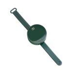 Ventilador de reloj sin hojas con mini espejo USB portátil para niños al aire libre G3, Mirror(Green)