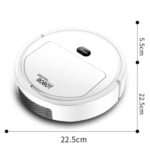 Robot de barrido de carga inteligente automático para el hogar, especificación:, White - Imagen 3
