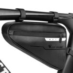 WEST BIKING Bicicleta Bolsa triangular de gran capacidad Bolsa de haz impermeable Equipo de equitación, WEST BIKING Triangle Bag