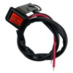 5 PCS Modificación de motocicletas Accesorios Tipo de nave Rocker con interruptor de la lámpara Retrovisor Soporte Soporte Faro Spotlight Interruptor