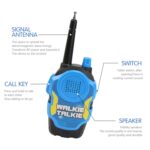 1 par de llamadas inalámbricas inteligentes walkie-talkie diálogo remoto juguetes interactivos para niños, 1 Pair Blue - Imagen 4