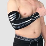 Un par de protectores de muñeca deportivos, funda para brazo, baloncesto al aire libre, bádminton, Fitness, correr, equipo de protección deportiva, XL (Black)