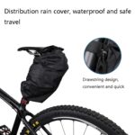 Rhinowalk X21557 Bolsa trasera impermeable para bicicleta Mochila plegable de gran capacidad para montar en bicicleta de carretera, X21557 - Imagen 4