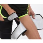 Un par de equipo de protección para deportes al aire libre, protección contra la tensión muscular, protector deportivo de compresión para muslos, L - Imagen 4