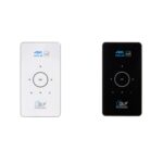 C6 1G + 8G Sistema Android Inteligente DLP HD Mini proyector Proyector de teléfono móvil portátil para el hogar,, AU Plug (White) - Imagen 2