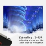 C6 2G + 16G Android Smart DLP HD Proyector Mini proyector inalámbrico,, UK Plug (Black) - Imagen 4