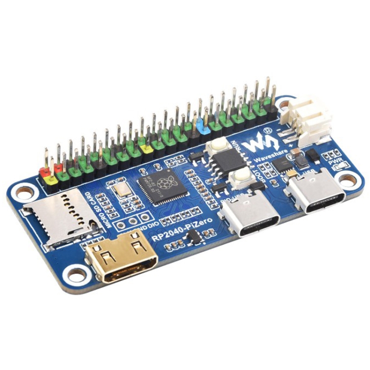 TBD05765166.jpg Placa de desarrollo Waveshare 25506 RP2040-PiZero, basada en Raspberry Pi RP2040, 264 KB SRAM y 16 MB - Imagen 1