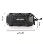 WILD MAN XT17 2L bicicleta EVA carcasa dura bolsa delantera ciclismo al aire libre manillar bolsa, XT17 - Imagen 2
