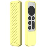 2 fundas protectoras de silicona anticaída con control remoto todo incluido, 2pcs(Yellow)
