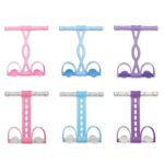 Home Fitness Pedal Tensor Sit-Up Aid Cuerda elástica multifuncional, Especificación:, Enhanced Crystal (Pink) - Imagen 2