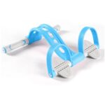 Home Fitness Pedal Tensor Sit-Up Aid Cuerda elástica multifuncional, Especificación:, Enhanced Crystal (Blue)