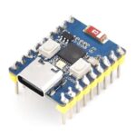 Mini placa de desarrollo Waveshare 2,4 GHz ESP32-C3, procesador de un solo núcleo basado en ESP32-C3FN4, with Header