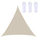 Triángulo Jardín al aire libre Sombrilla Vela Impermeable Anti-UV Toldo, Tamaño: 4.5m X 4.5m X 4.5m, 4.5m x 4.5m x 4.5m