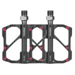 1 par de bicicletas PROMEND, bicicleta de carretera, bicicleta de montaña, 3 Palin, Pedal de rodamiento de fibra de carbono, PD-M86C