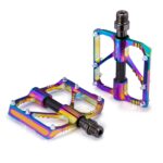 1 par PROMEND Three Peilin Bearing Aleación de aluminio CNC Bicicleta Pedal colorido, PD-M86CY