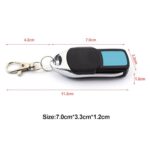 For LIFE 433.92MHZ Wireless Roller Shutter Garage Door Remote Control - Imagen 3