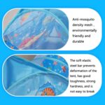3 en 1 ZP01 Carpa para niños Play House Tunnel Plegable Shooting Ocean Ball Pool Toy, Blue Sea - Imagen 4