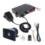 Host de alerta de automóvil de 200W 12 / 24V con shoutlers 9 Sound Car Alarm Speaker