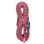 XINDA XD-S9801 Cuerda estática Cuerda para escalar al aire libre Velocidad hacia abajo Cuerda de seguridad para tareas a gran altitud, Longitud: 2 m, Diámetro:, 9mm (Red Gray)