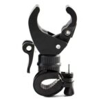 3 uds bicicleta 360 grados soporte de lámpara giratorio Clip de lámpara, 3 PCS Bicycle Lamp Clip
