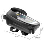 BG-0823 Mountain Bike Hard Shell Beam Bag Bolsa de bicicleta antisísmica - Imagen 3