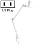 Lupa de mantenimiento de trabajo con clip multifuncional TS-9827 8X con luz LED, 8X (EU Plug), 8X (US Plug)
