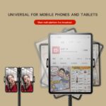 CYKE A22 Control Remoto Bluetooth Con Trípode Photo Live Bracket, A22-80CM-Black (Dual Camera) - Imagen 4