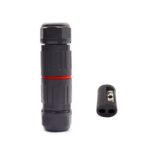 10 conectores de cable impermeables CDF-M3., 2 Pin