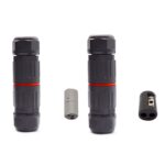 10 conectores de cable impermeables CDF-M3., 2 Pin - Imagen 2
