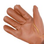 1 par de guantes de cuero resistentes a los cortes de jardín floral, tamaño:, S - Imagen 3