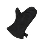 1 par de guantes de aislamiento térmico de cuero genuino para barbacoa al aire libre, KX139 - Imagen 3