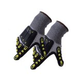 Guantes resistentes al desgaste a prueba de cortes TPR para ciclismo al aire libre, L - Imagen 2