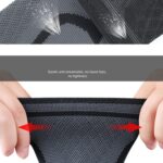 1 par de equipo de protección para deportes de fitness, coderas deportivas transpirables para sudoración, L (Red) - Imagen 3