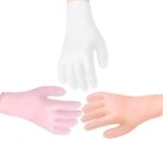 1 par de guantes impermeables a prueba de sol, guardamanos hidratante antigrietas, Free Size - Imagen 2